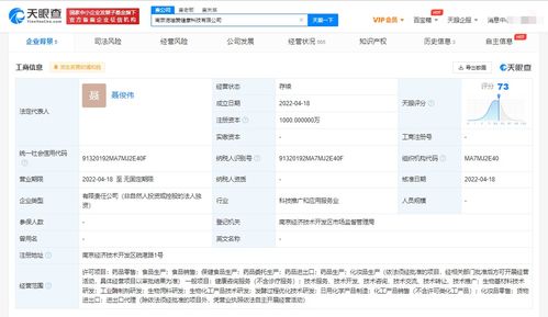 諾唯贊于南京成立健康科技公司
